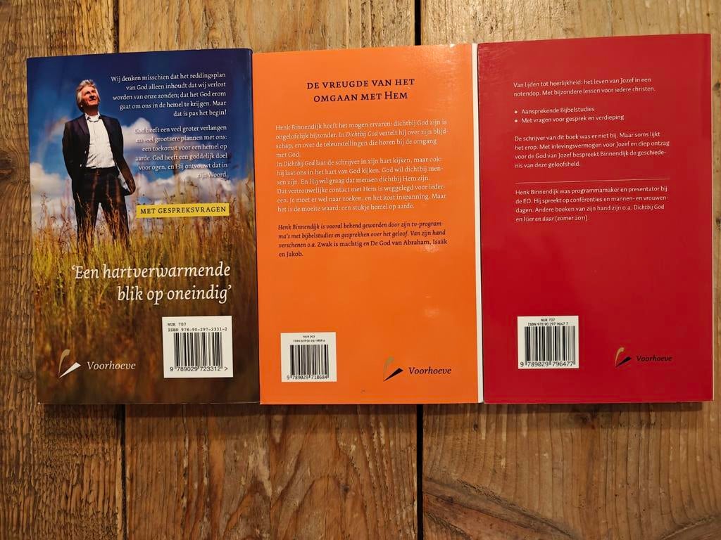 3 Boeken van Henk Binnendijk., Ophalen of Verzenden, Zo goed als nieuw