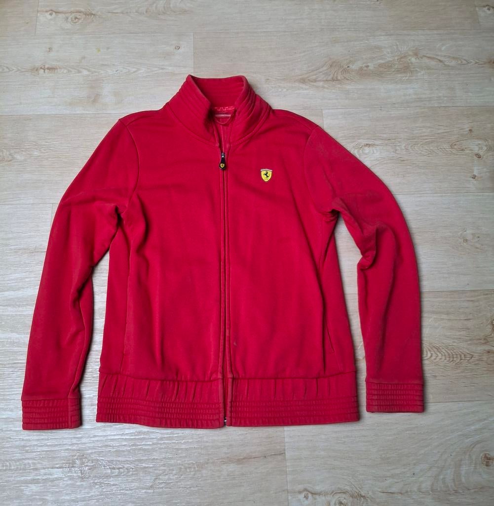 Damesvest met Ferrari logo - maat L, Ophalen, Zo goed als nieuw
