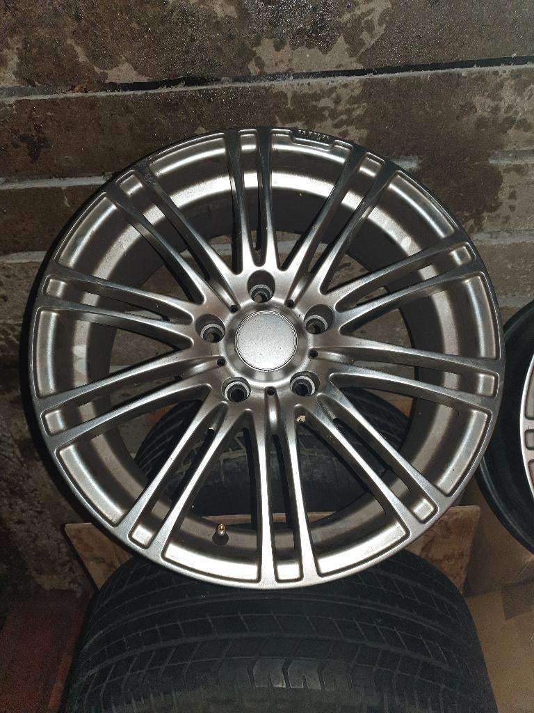 Velgenset BMW - 17 inch - RIZO, Ophalen, Gebruikt, Velg(en), 17 inch