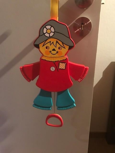 Leuke vintage trekpop Fisher Price, Kinderen en Baby's, Speelgoed | Fisher-Price, Ophalen of Verzenden, Gebruikt, Speelset