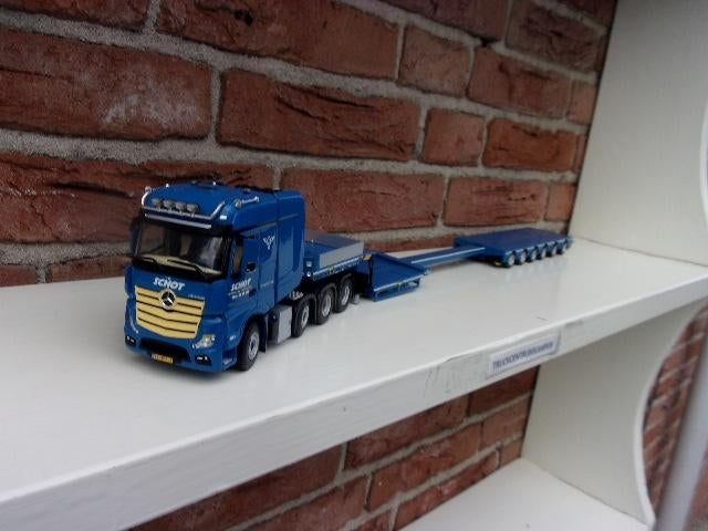 WSI  Mercedes  Benz  Actros  MP4  van  Schot., Ophalen of Verzenden, Nieuw, Bus of Vrachtwagen, Wsi