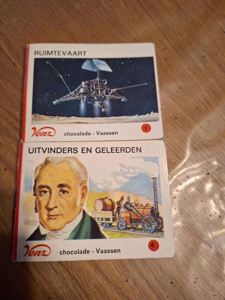 2x oud boekje van Venz chocolade, Ophalen of Verzenden