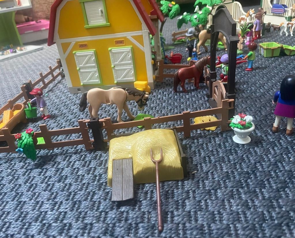 Super veel playmobil - Paarden collectie, Ophalen of Verzenden, Gebruikt