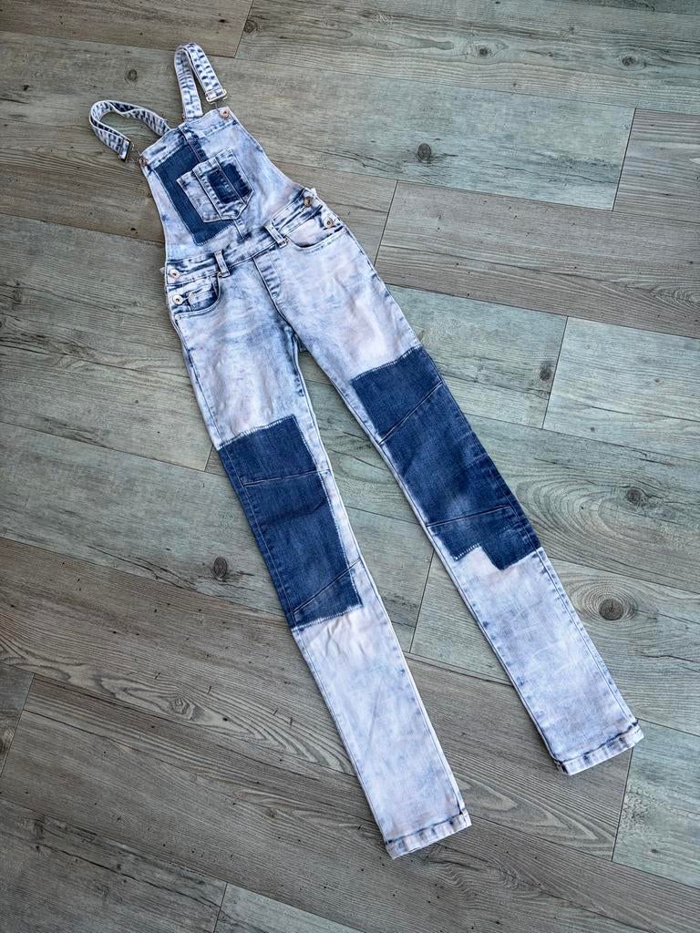 CoolCat Jeans tuinbroek maat 158/164, Kinderen en Baby's, Kinderkleding | Maat 158, Ophalen of Verzenden, Zo goed als nieuw, Meisje