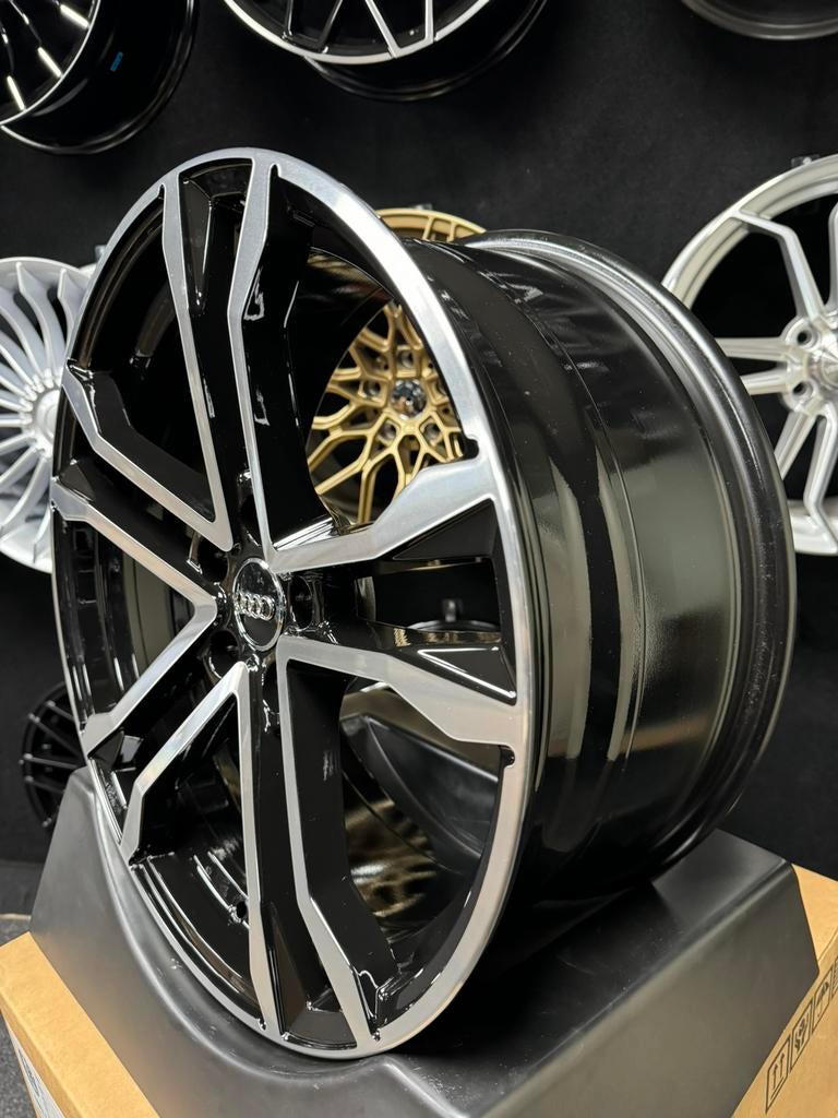 19 inch velgen voor Audi S LINE look 5x112 A3 A4 A6 S3 TT Q2, 19 inch, Velg(en), Nieuw, Ophalen of Verzenden