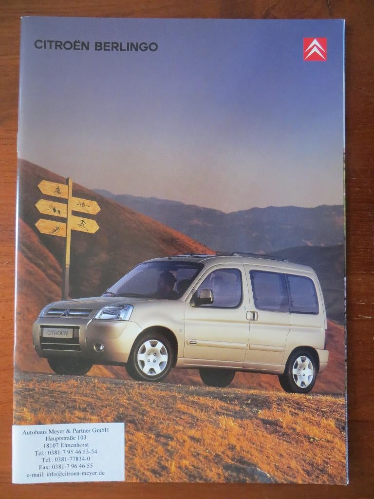 Citroën Berlingo (dec. 2003), Ophalen of Verzenden, Nieuw, Citroën