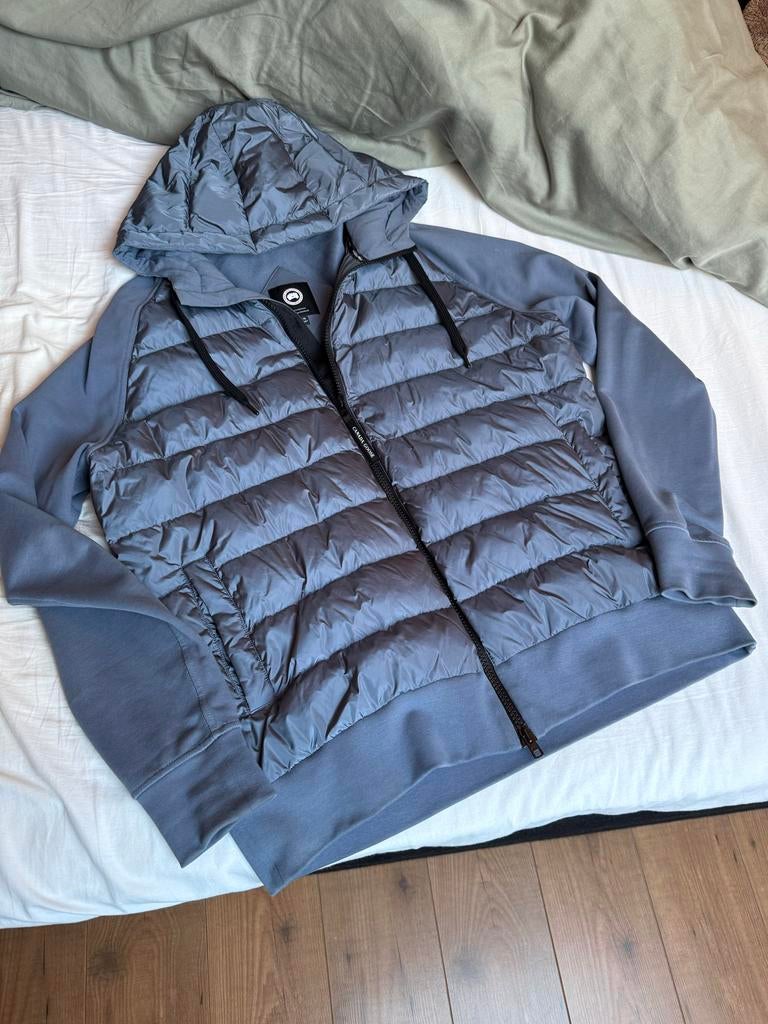 Canada Goose Full Zip Hoodie - Ozon Blue - XL, Ophalen of Verzenden, Zo goed als nieuw, Maat 56/58 (XL), Blauw