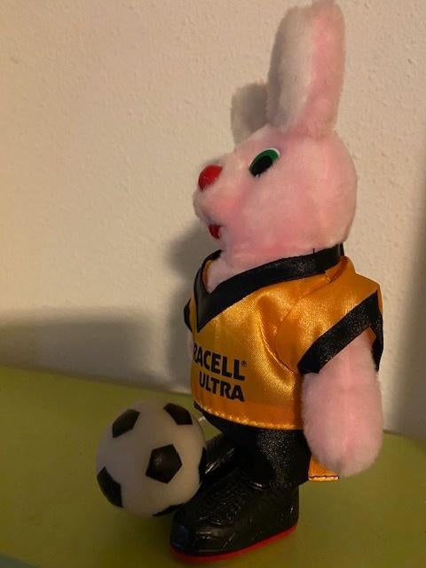 Bunny Duracell Ultra voetbal, Verzamelen, Merken en Reclamevoorwerpen, Ophalen of Verzenden, Nieuw, Overige typen