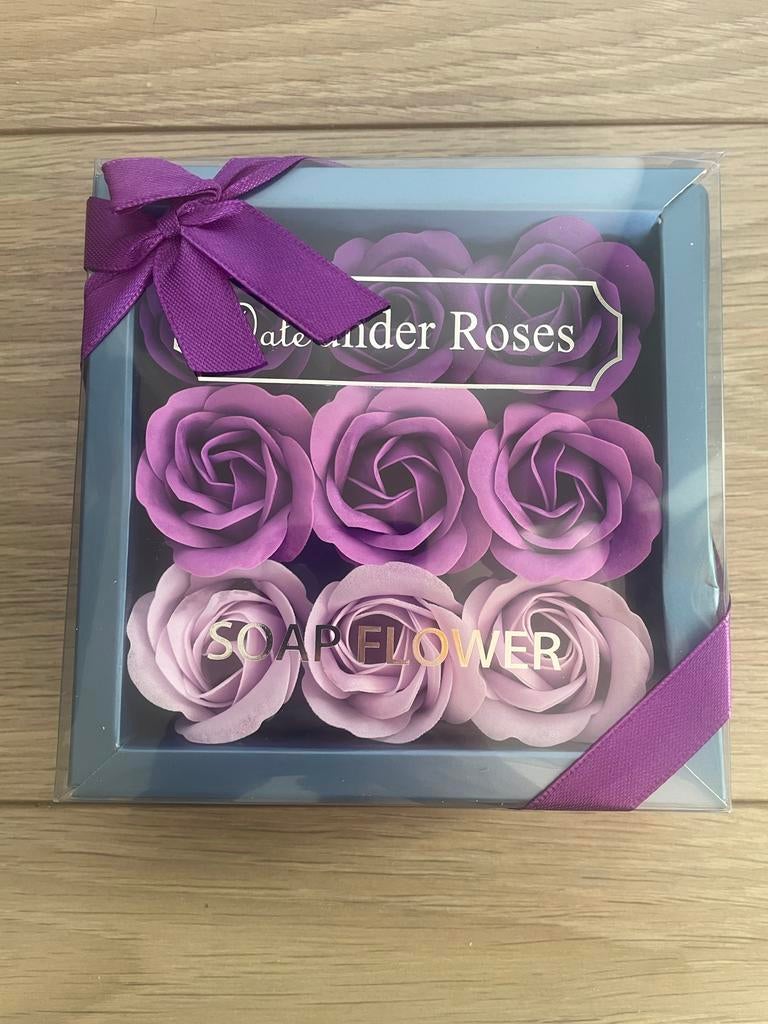 Mooie zeep rozen cadeau set, Ophalen of Verzenden, Nieuw