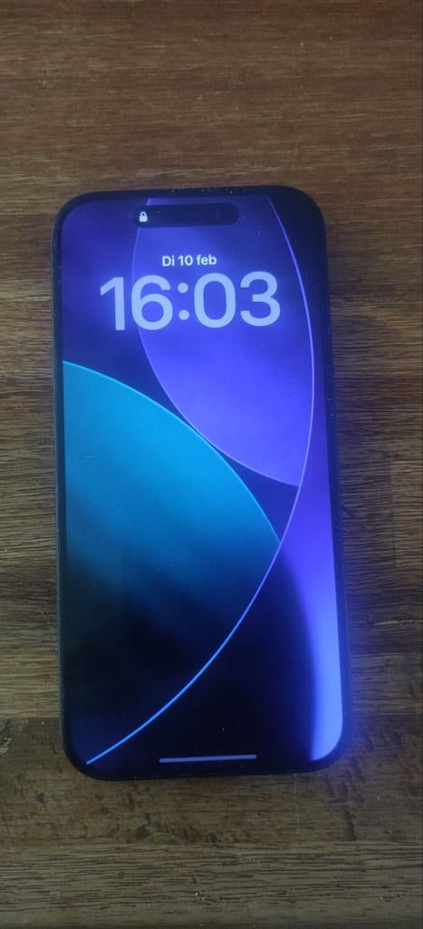 Iphone 15 pro goeie staat 89% batterij + Mous case, 128 GB, Verzenden, Zwart, Zo goed als nieuw
