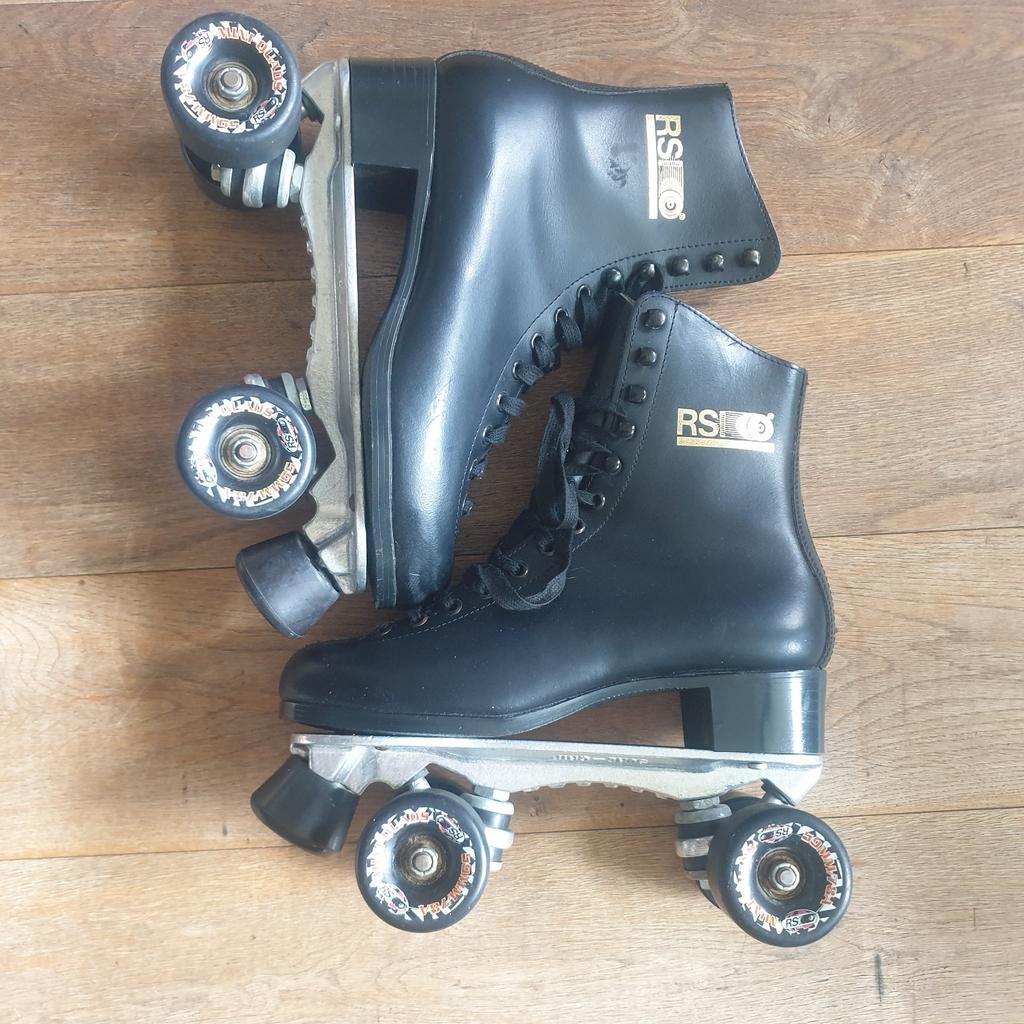 “vintage leren  RIO quad skates – RIO roller (Rsi) mt 40, Ophalen of Verzenden, Zo goed als nieuw, Overige typen