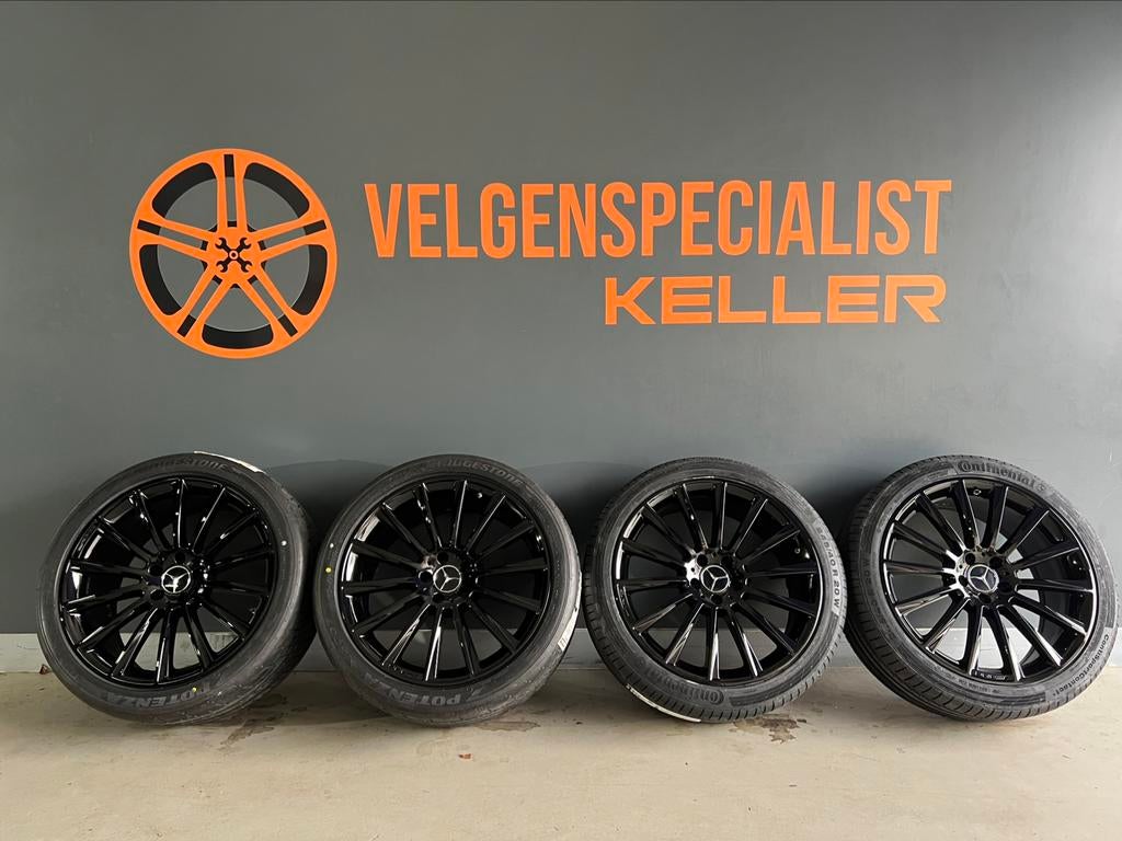 Mercedes S Klasse W222 W223 Amg 20 inch velgen evt Winterset, 245 mm, Banden en Velgen, Nieuw, 20 inch