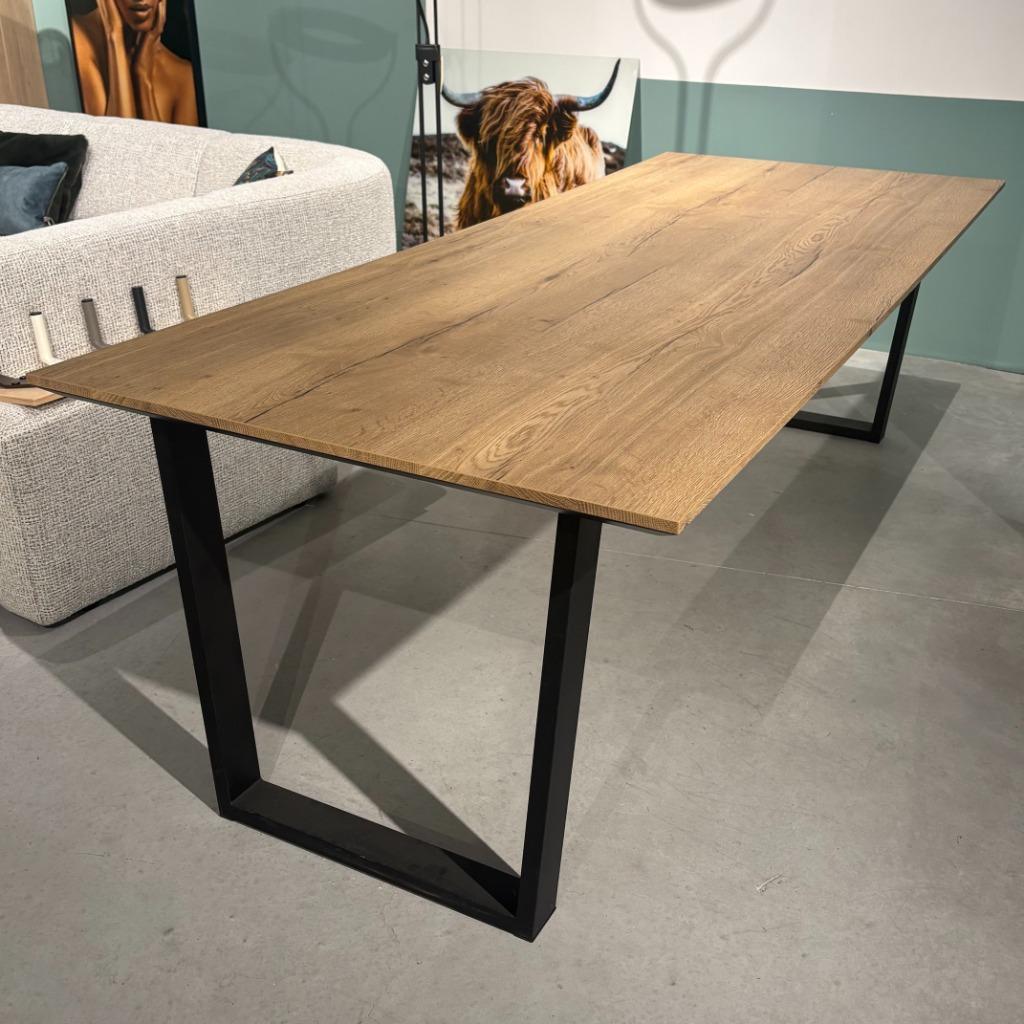 Eetkamertafel Holton Profijt Meubel, Nieuw, Vijf personen of meer, 150 tot 200 cm, Metaal