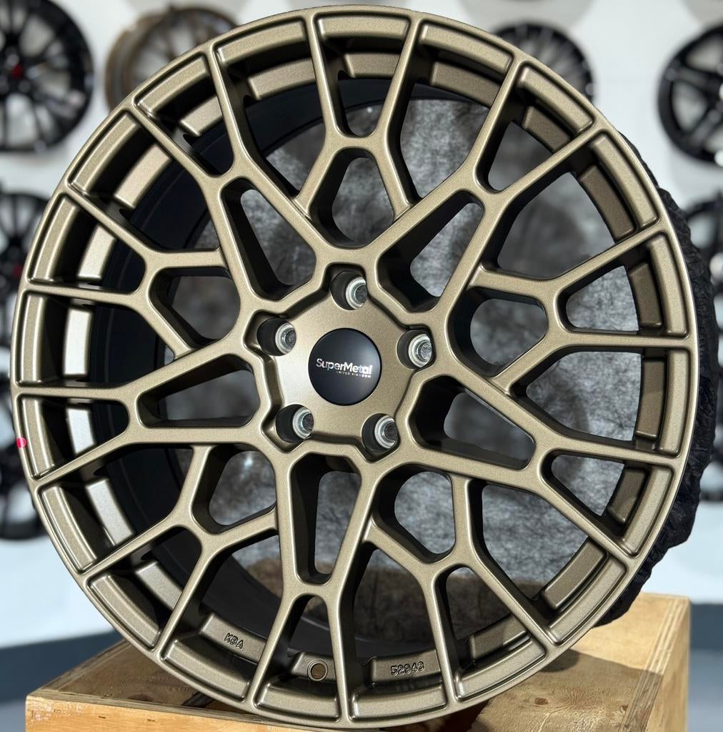 20 inch velgen Transporter T5 T6 T6.1 20" Brons Supermetal, Ophalen, Bestelwagen, Velg(en), Overige