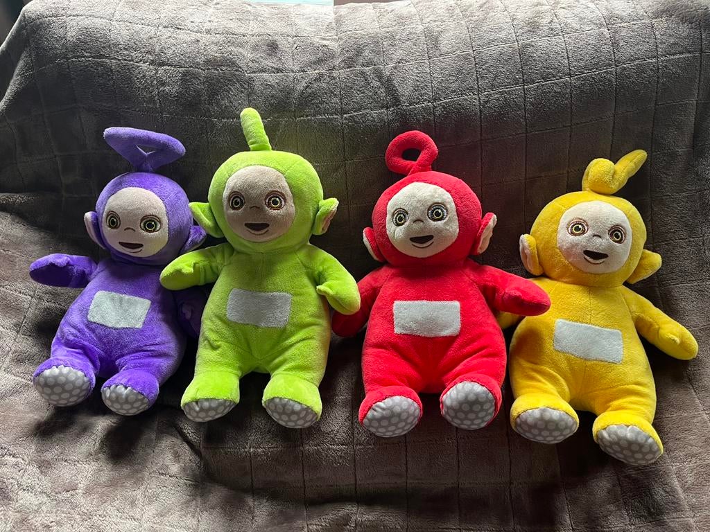 Teletubbies knuffels, Kinderen en Baby's, Speelgoed | Knuffels en Pluche, Ophalen, Zo goed als nieuw, Overige typen
