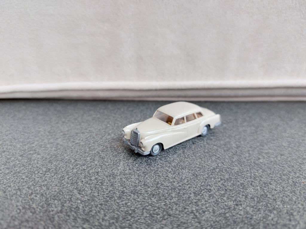 Mercedes-Benz 300 Adenauer Wiking 1:87 H0 zgan in PVC box, Ophalen of Verzenden, Zo goed als nieuw, Auto, Wiking
