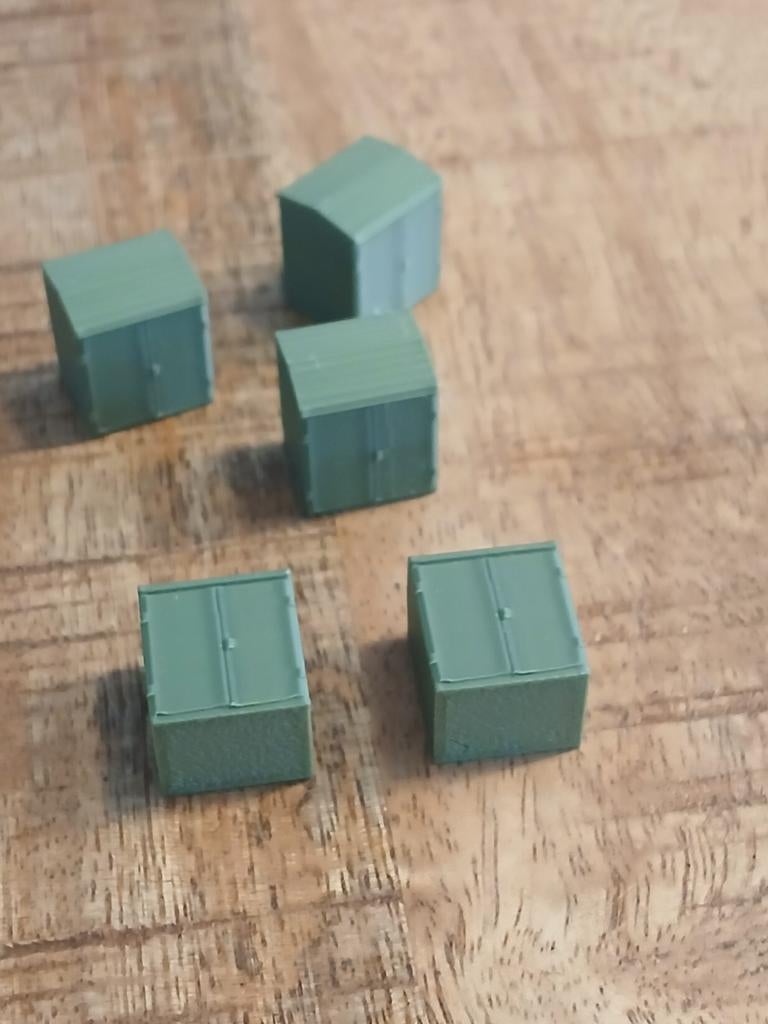 Brede relaiskasten groen h0, Verzenden