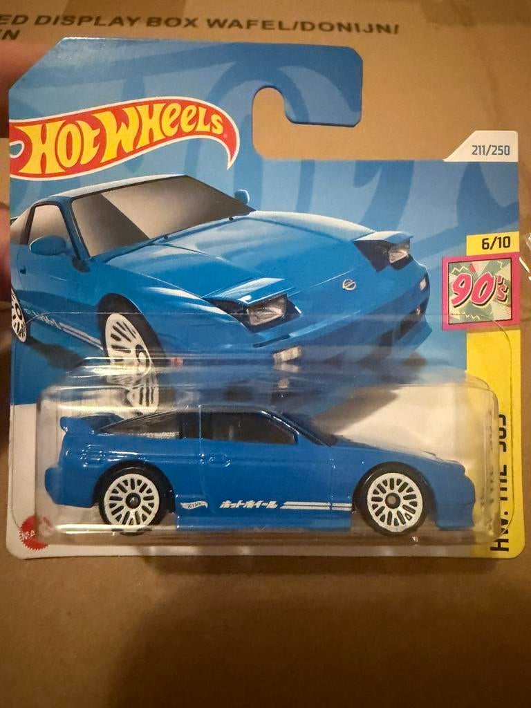 Hotwheels Nissan 180SX Type X 2024, Ophalen of Verzenden, Zo goed als nieuw, Auto