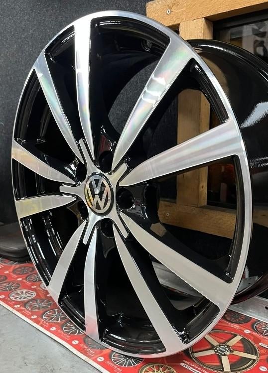 17 Inch Vw Polo Velgen 5x100, 215 mm, Velg(en), Nieuw, 17 inch