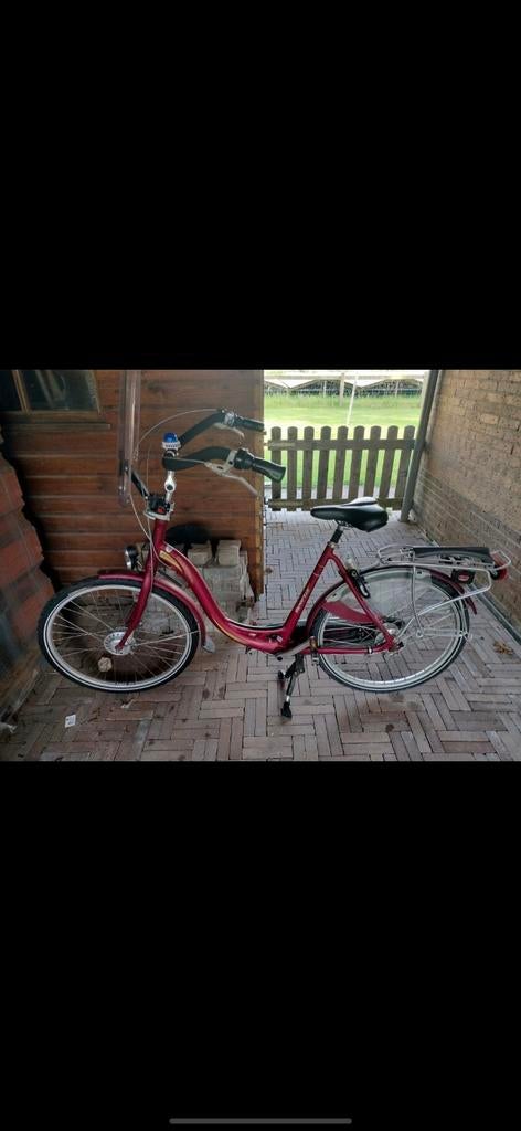 Sparta Moederfiets - Goede Staat!, Fietsen en Brommers, Fietsen | Dames | Moederfietsen, Gebruikt, Sparta, 53 tot 56 cm, 0 zitjes