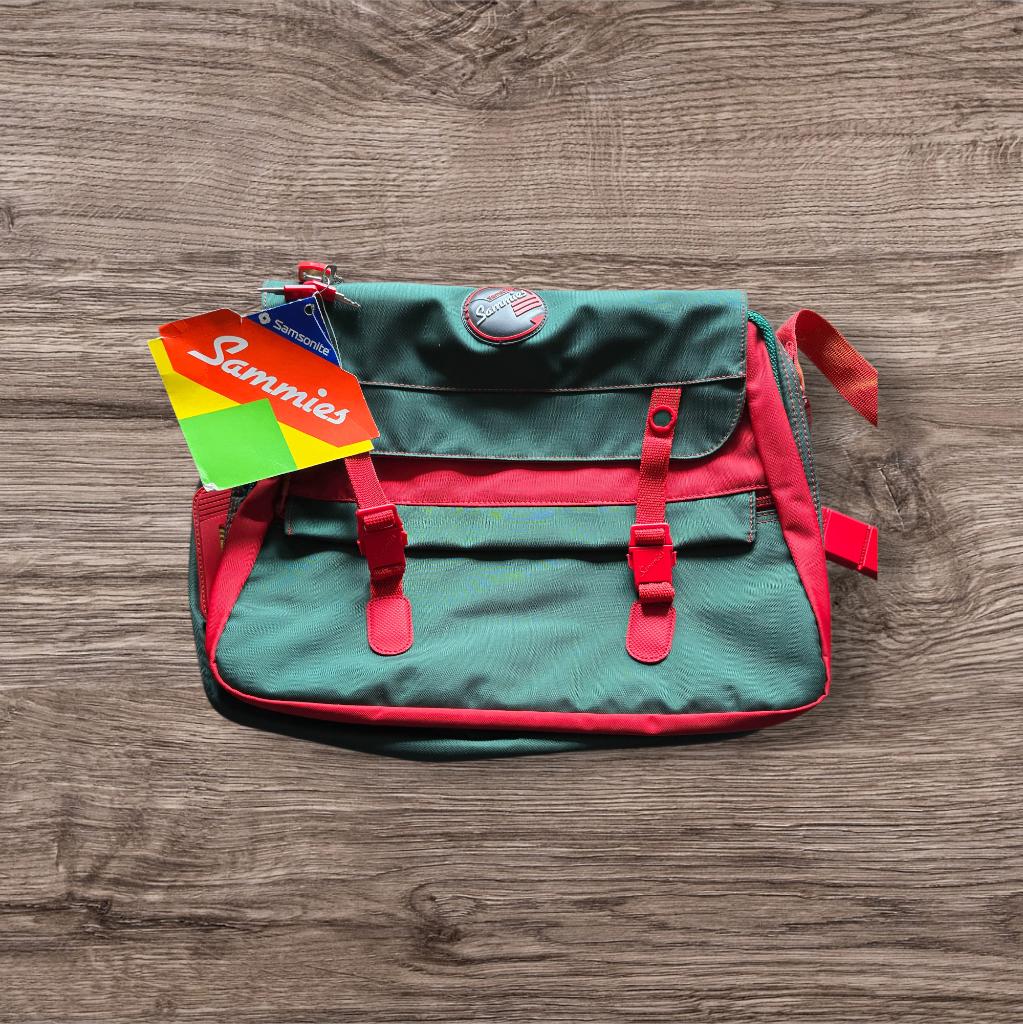 Samsonite Sammies Vintage nieuw schoudertas, Sieraden, Tassen en Uiterlijk, Ophalen of Verzenden, Nieuw, Groen, Overige merken