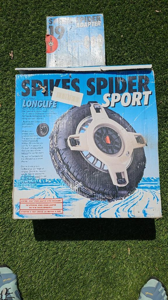 Sneeuwkettingen SPIKES SPIDER SPORT M, Ophalen, Gebruikt, Winterbanden, Banden en Velgen