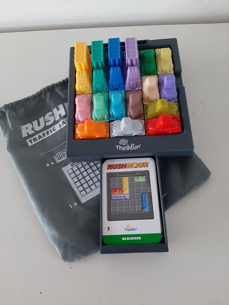 Thinkfun Rushhour, Een of twee spelers, Ophalen, Zo goed als nieuw, Rushhour