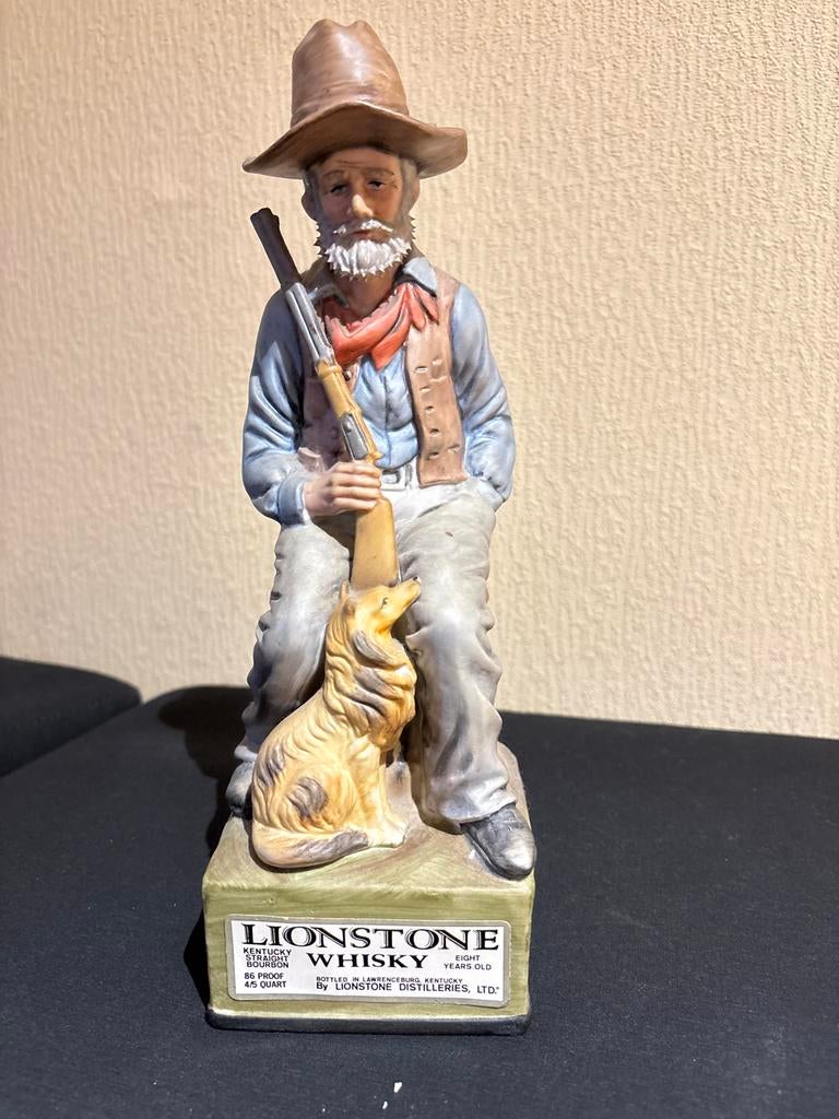 Lionstone Whisky Keramische Fles, Antiek en Kunst, Ophalen