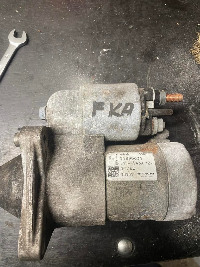 Startmotor Ford Ka / Fiat 500 1.2 - Goed Werkend!, Ophalen of Verzenden, Gebruikt, Ford