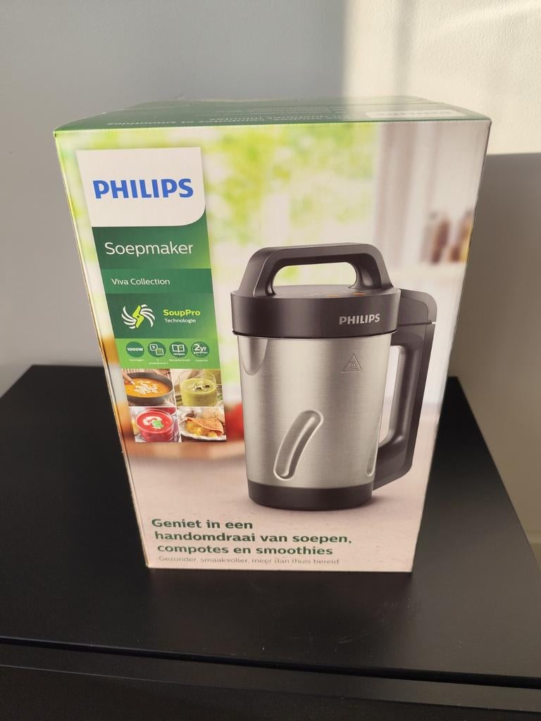 Nieuwe Philips Viva Collection Soepmaker, Ophalen of Verzenden, Nieuw, Soepmaker