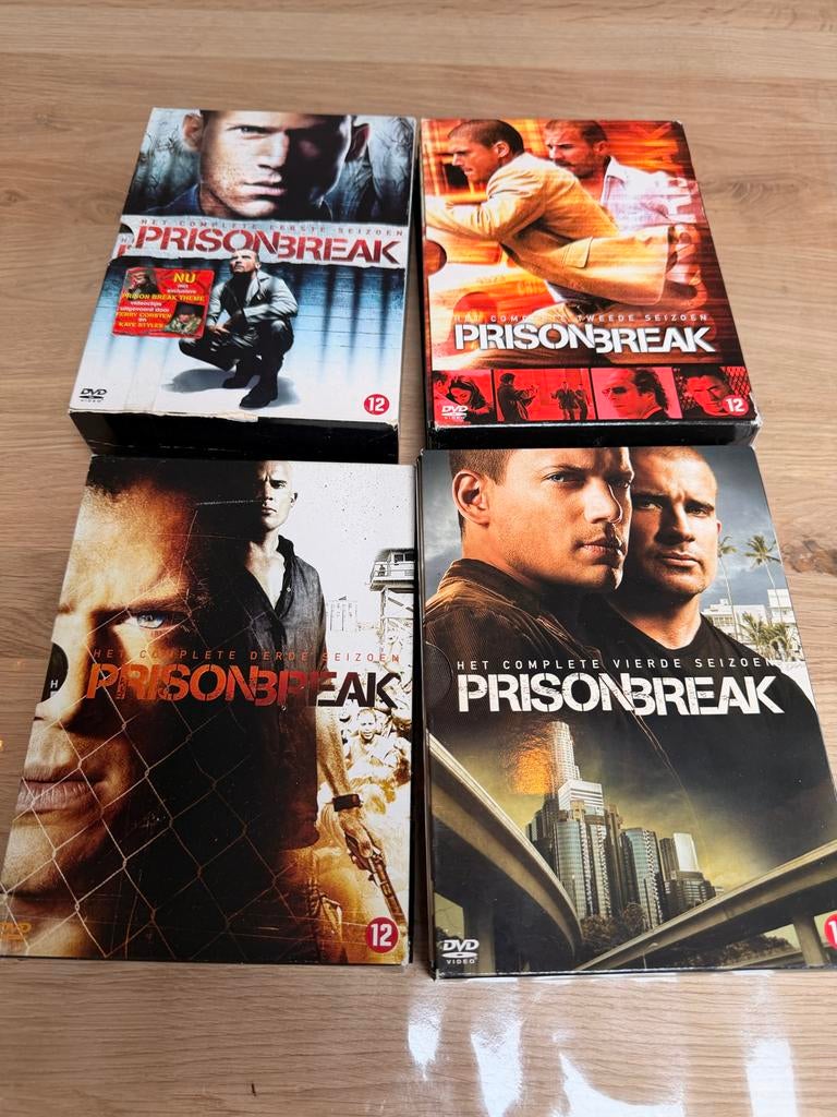 Prison Break Complete Serie DVD Boxset, Cd's en Dvd's, Ophalen, Boxset, Zo goed als nieuw, Actie en Avontuur