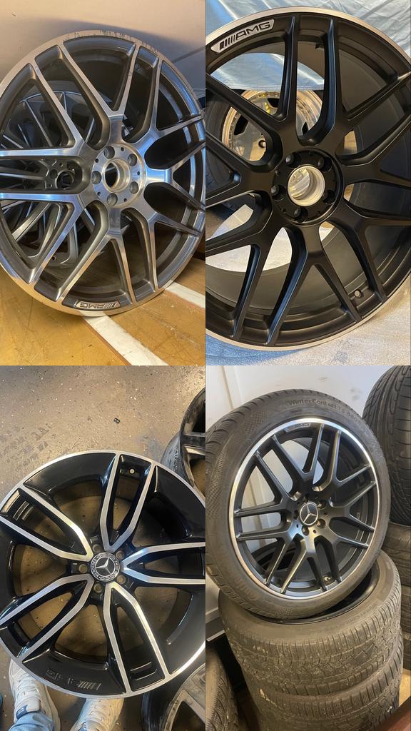 GLE AMG W167 losse velgen mercedes velg 22 inch 22”, Ophalen of Verzenden, Overige maten, Zomerbanden, Velg(en)
