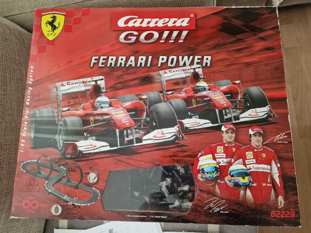 Carrera Go Ferrari Power - 62229, Zelf te bouwen, Carrera, Ophalen of Verzenden, Elektrisch