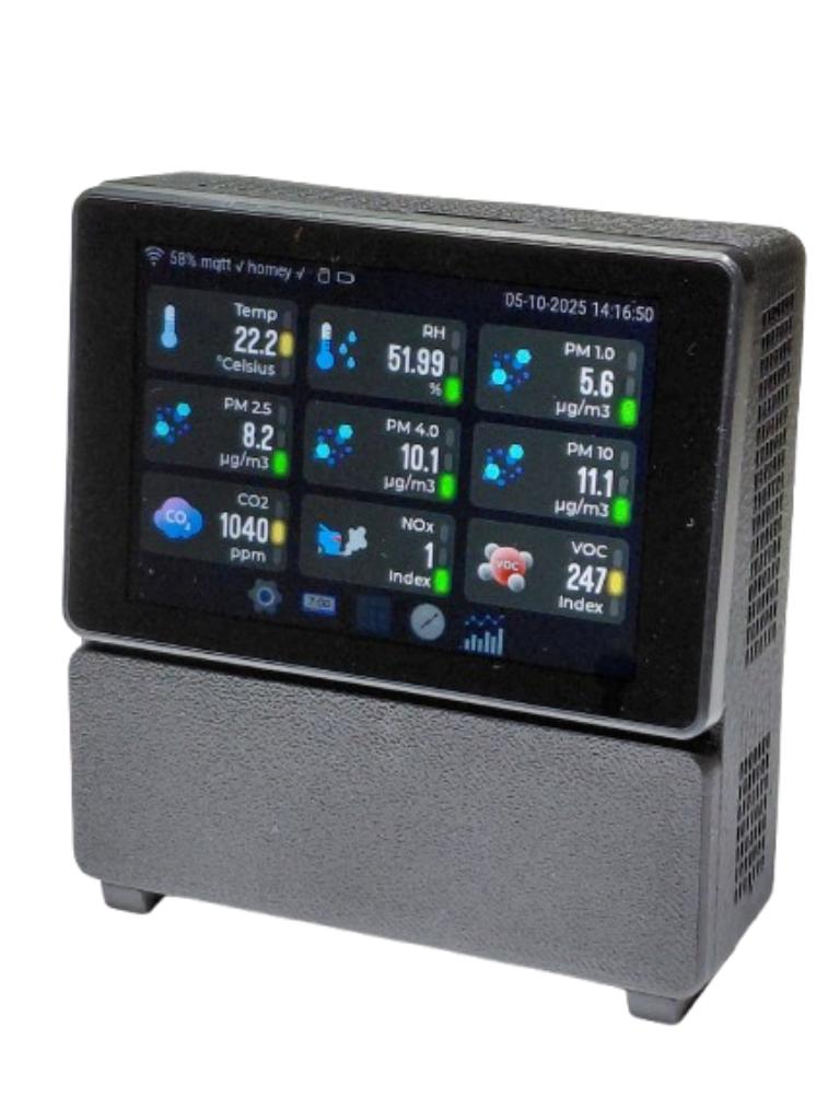co2 meter + temp/lv/fijnstof/NOx/VOC  Homey / Home Assistant, Verzenden, Nieuw, Overige meters
