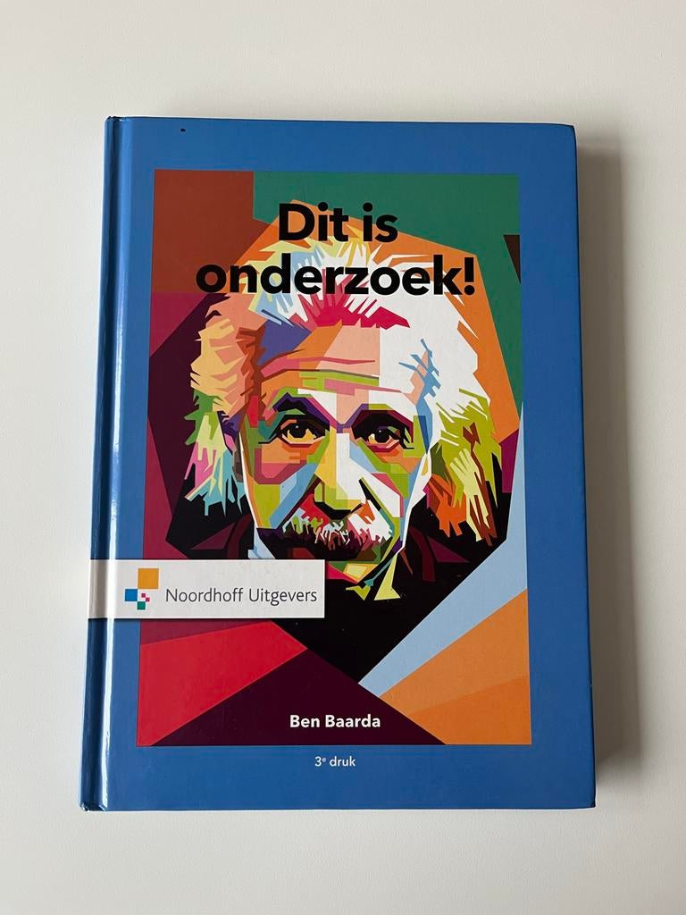 Dit is onderzoek! - Ben Baarda (Zo goed als nieuw), Boeken, Ophalen of Verzenden, Zo goed als nieuw, HBO