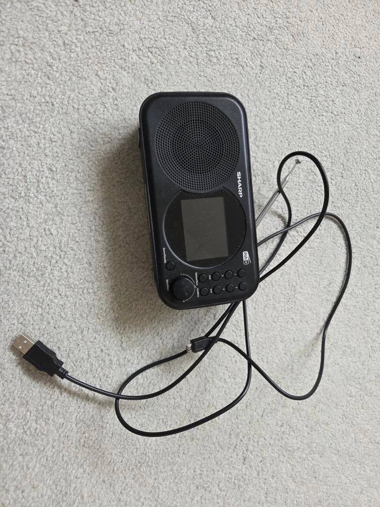 Sharp dab+ radio, Ophalen
