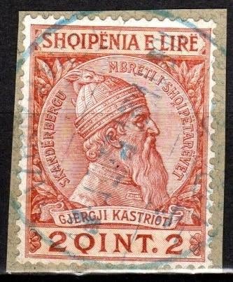 Mooi kavel Albanie HZA858., Verzenden, Overige landen, Gestempeld