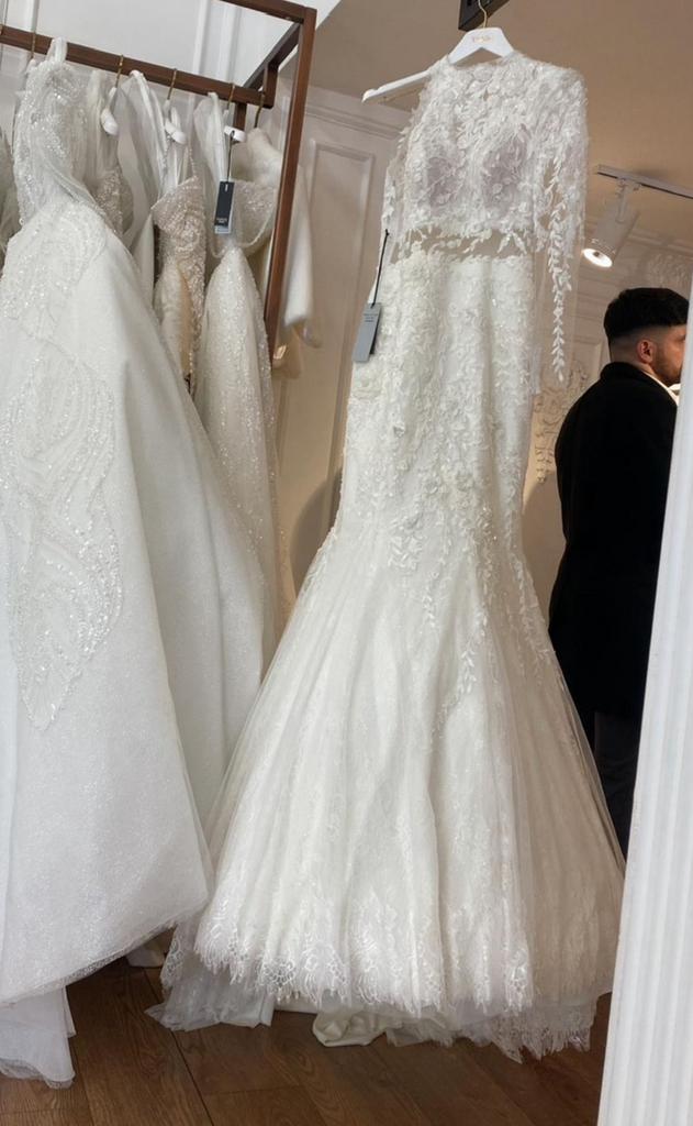 Exclusieve, nieuwe bruidsjurk – ongedragen, Kleding | Dames, Trouwkleding en Trouwaccessoires, Nieuw, Trouwjurk, Wit, Ophalen of Verzenden