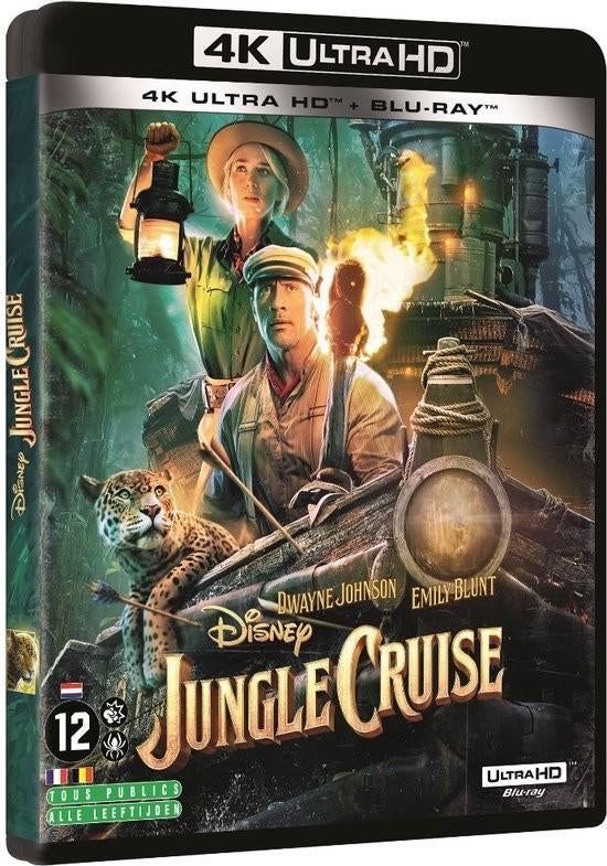 Jungle Cruise 4K UHD/Ultra HD Blu-Ray NL/FR (Sealed), Cd's en Dvd's, Blu-ray, Nieuw in verpakking, Actie, Ophalen of Verzenden