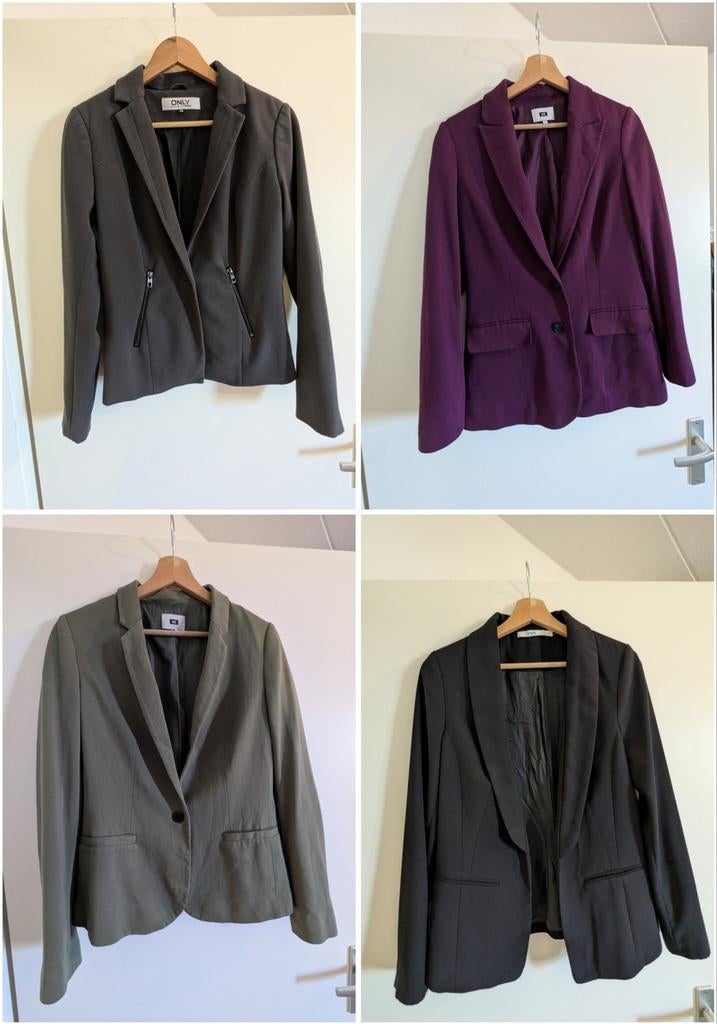 Verschillende dames blazers, Ophalen of Verzenden, Zo goed als nieuw, Maat 38/40 (M), Groen