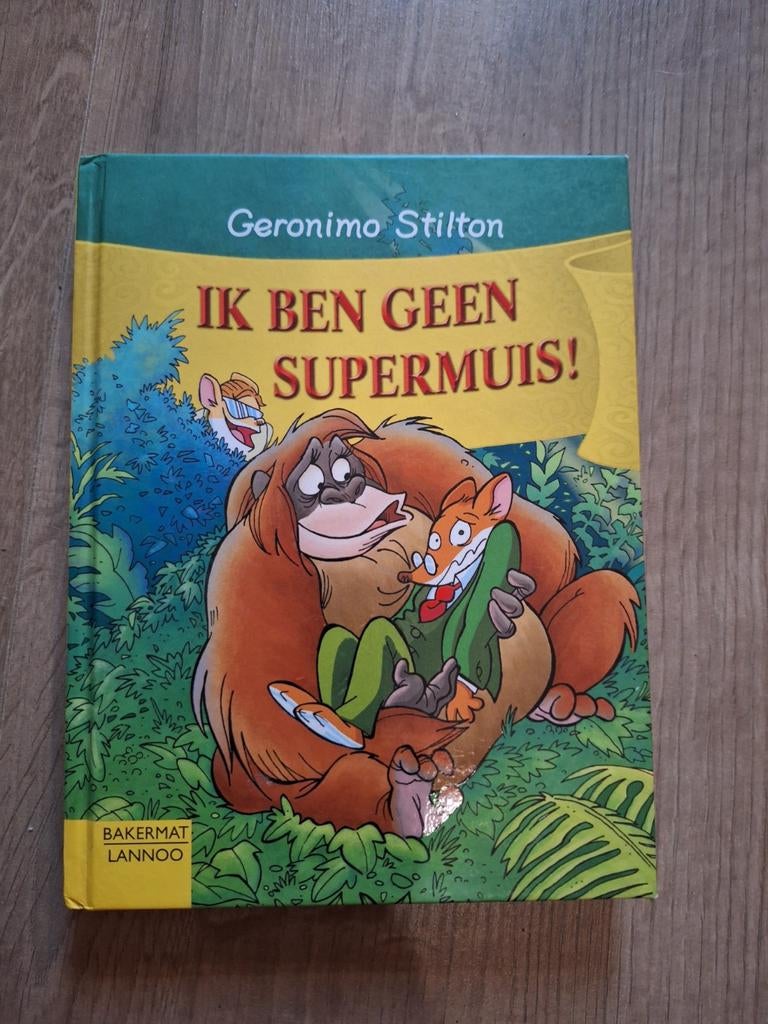 Ik ben geen supermuis! - Geronimo Stilton, Ophalen of Verzenden, Zo goed als nieuw, Geronimo Stilton, Fictie algemeen