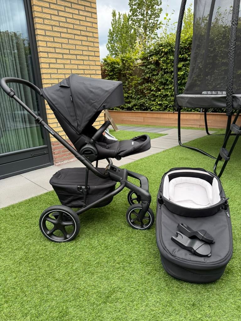 Kinderwagen Easywalker Jimmey Pepper Black, Kinderen en Baby's, Buggy's, Ophalen, Zo goed als nieuw, Verstelbare rugleuning