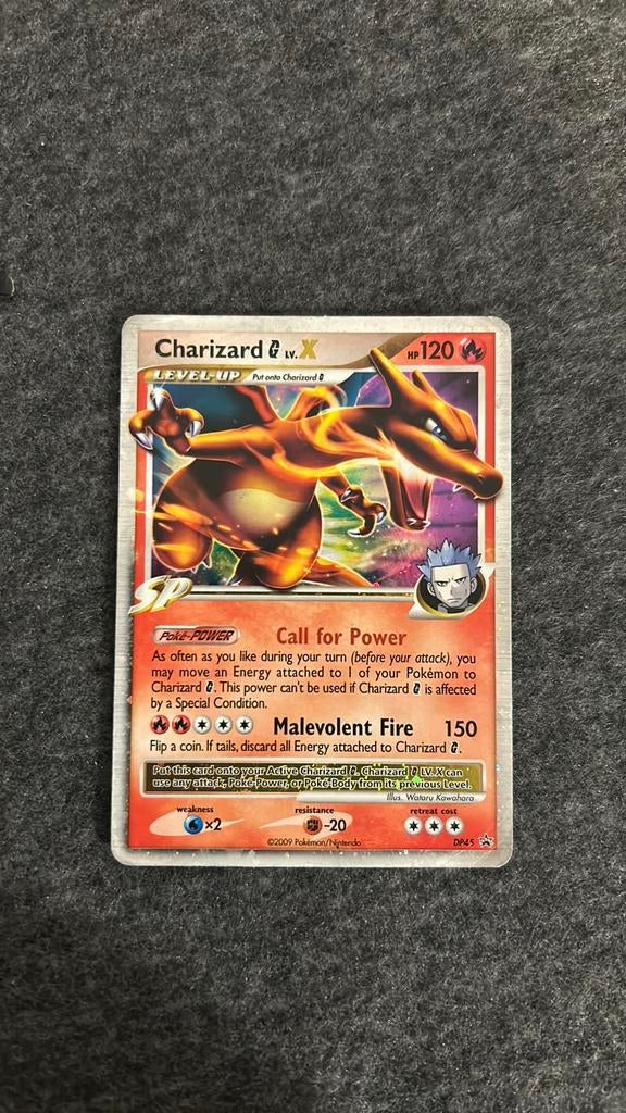 Charizard Lv. X Promo DP45, Ophalen of Verzenden, Zo goed als nieuw