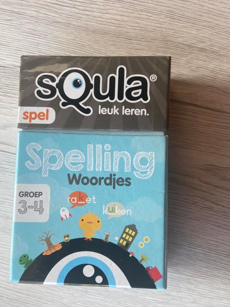 Squla Spelling Woordjes Groep 3-4, Ophalen of Verzenden, Zo goed als nieuw, Taal en Lezen