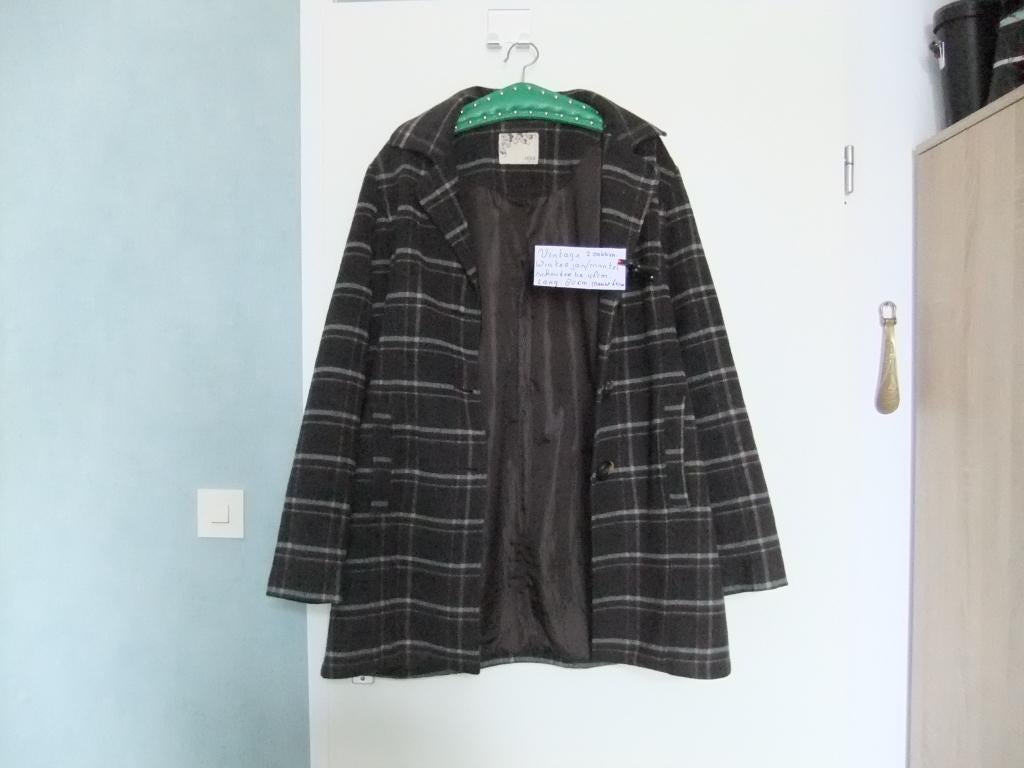 Vintage mantel € 12 tot 24-2-26, Kleding | Dames, Jassen | Winter, Soyaconcept, Ophalen of Verzenden, Gedragen, Maat 46/48 (XL) of groter