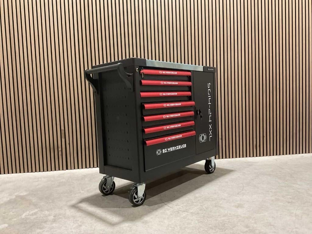 SG Werkzeuge SG14-24 XXL Gereedschapswagen gevuld nieuw ‼️, Ophalen, Gevuld, Nieuw