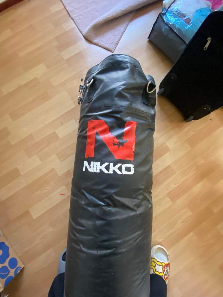 Boks zakken (12 stuks) en trap kussens (10 stuks), Sport en Fitness, Vechtsporten en Zelfverdediging, Gebruikt, Overige, Maat XL