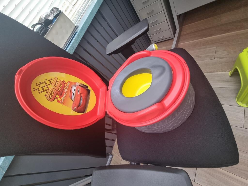 Cars toilet trainer met geluid, Kinderen en Baby's, Ophalen of Verzenden, Gebruikt, Overige typen, Overige merken