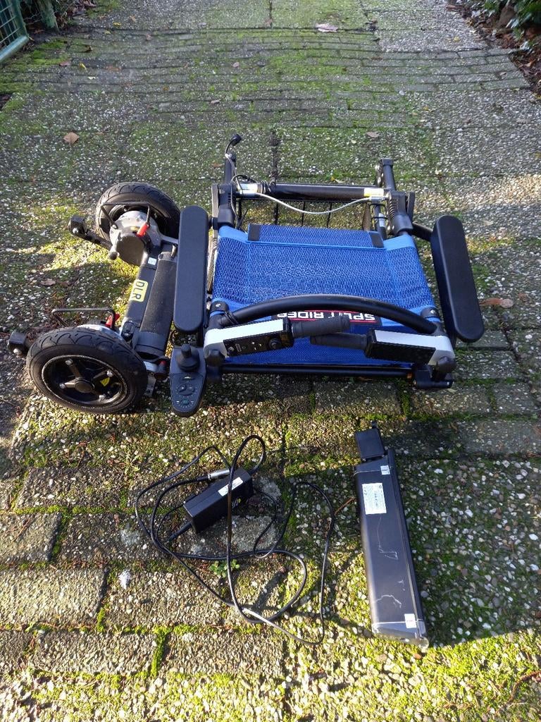 Elektrische rolstoel SplitRider, Ophalen, Inklapbaar, Gebruikt, Elektrische rolstoel
