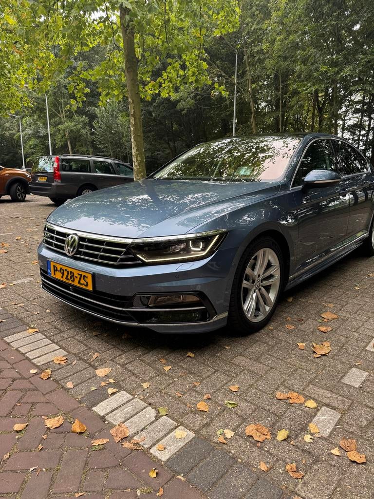 Volkswagen Passat 2.0 TSI 221PK BMT 6-DSG 2016 Blauw, Auto's, Volkswagen, Zwart, 4 cilinders, Blauw, Particulier